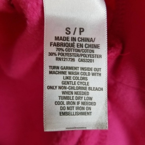 Y2K Hoodie Aéropostale Pink Pullover Hoodie - Picture 8 of 8
